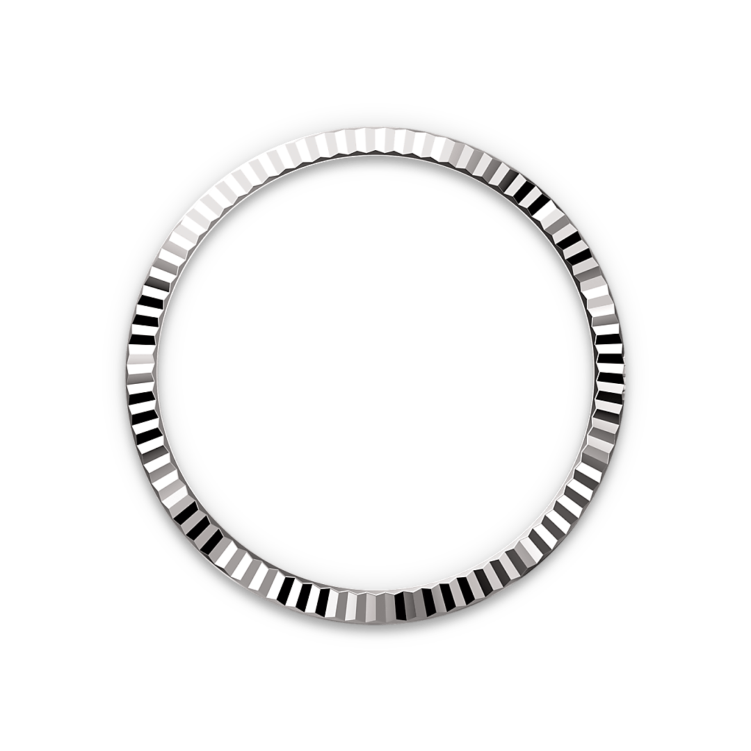 Rolex Datejust 36, Rolesor weiß (Kombination aus Edelstahl Oystersteel und Weißgold), M126234-0051 – Goldschmiede Hofacker – Rolex Lünette