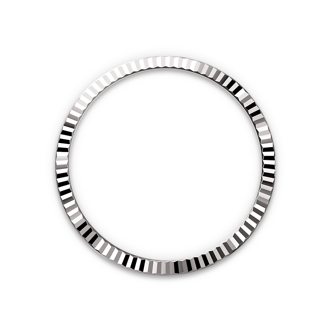 Rolex Datejust 36, Rolesor weiß (Kombination aus Edelstahl Oystersteel und Weißgold), M126234-0071 – Goldschmiede Hofacker – Rolex Lünette