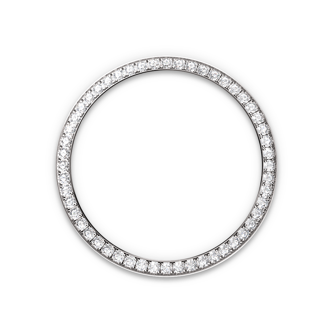 Rolex Datejust 36, Rolesor weiß (Kombination aus Edelstahl Oystersteel und Weißgold), M126284RBR-0011 – Goldschmiede Hofacker – Rolex Lünette