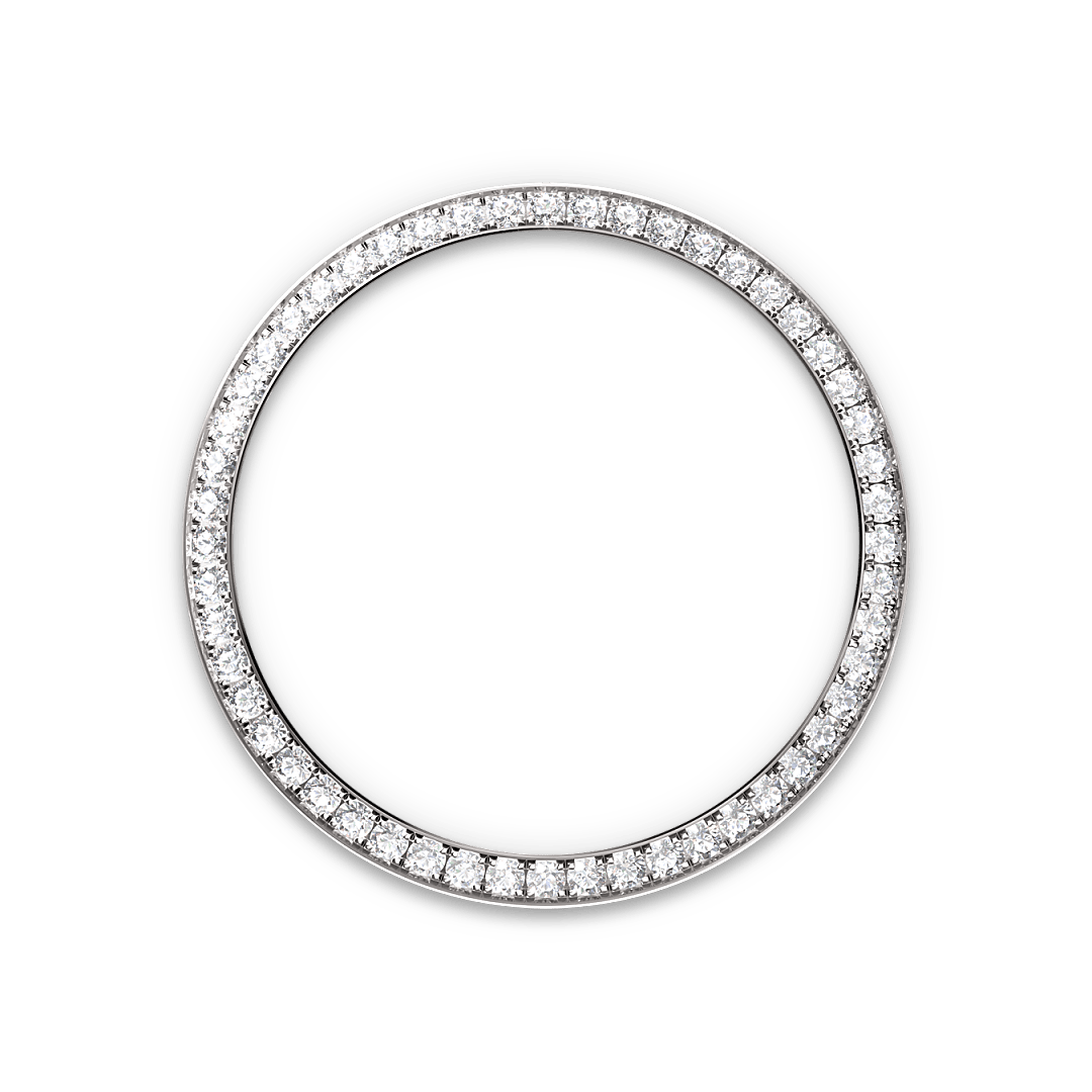 Rolex Datejust 36, Rolesor weiß (Kombination aus Edelstahl Oystersteel und Weißgold), M126284RBR-0059 – Goldschmiede Hofacker – Rolex Lünette