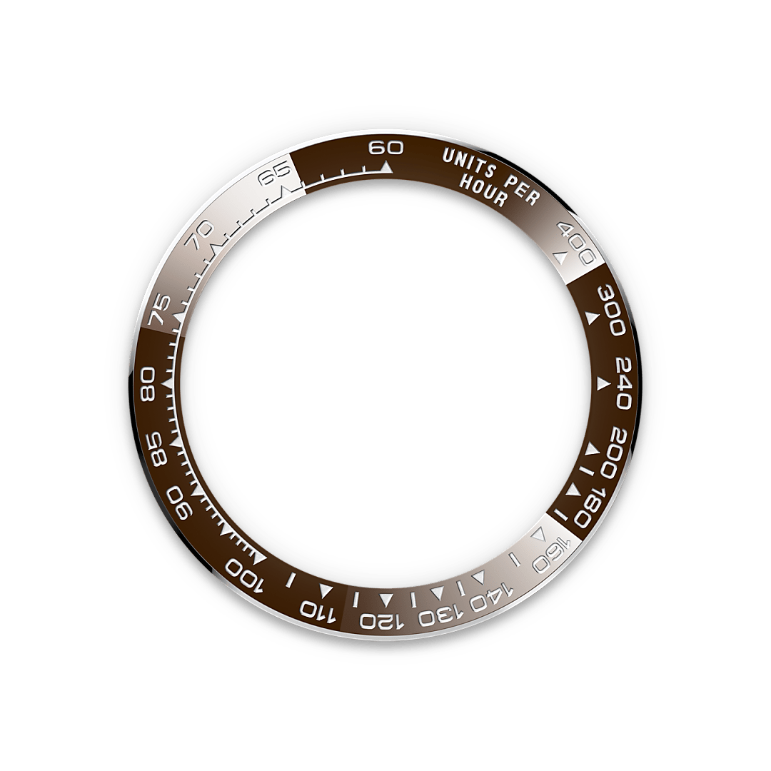 Rolex Cosmograph Daytona, Platin, M126506-0001 – Goldschmiede Hofacker – Rolex Lünette