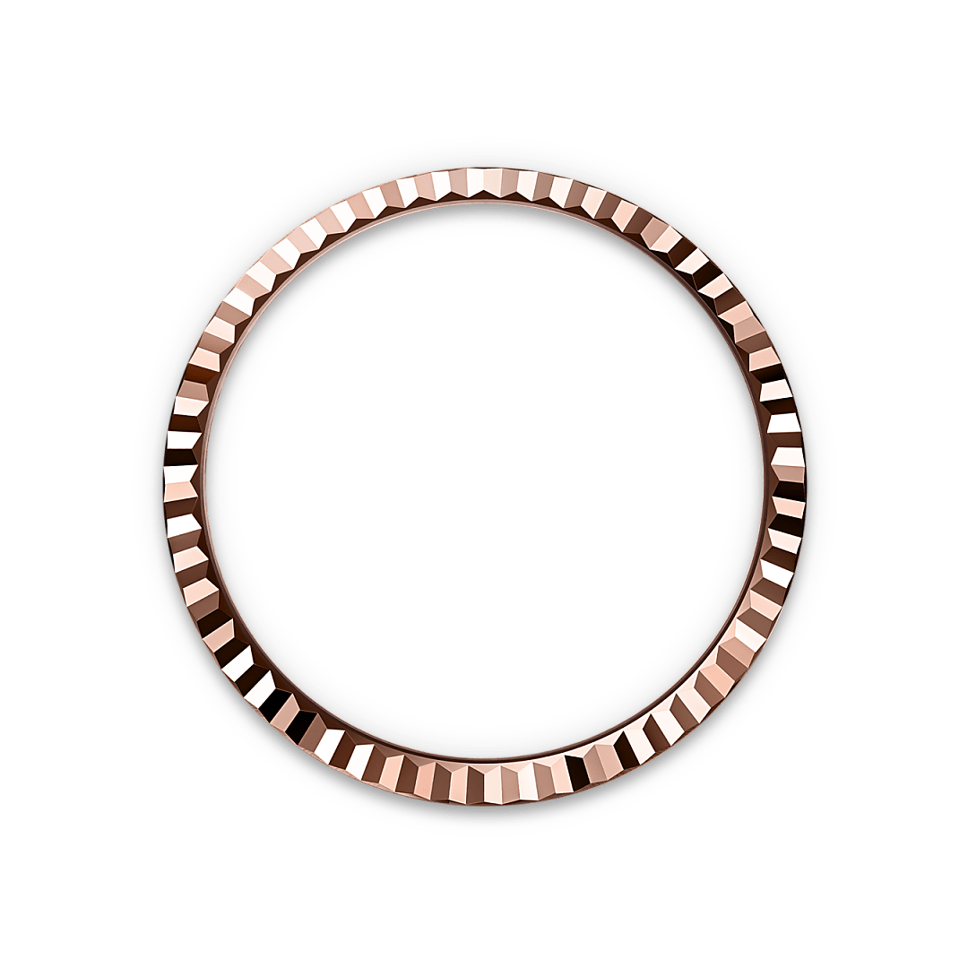 Rolex Land-Dweller 36, 18 Karat Everose-Gold, M127235-0001 – Goldschmiede Hofacker – Rolex Lünette