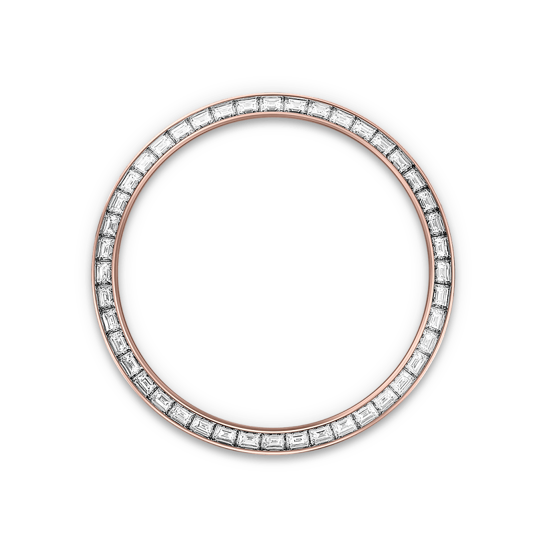 Rolex Land-Dweller 36, 18 Karat Everose-Gold, M127285TBR-0002 – Goldschmiede Hofacker – Rolex Lünette