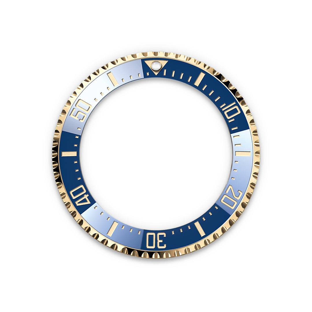 Rolex Rolex Deepsea, 18 Karat Gelbgold, M136668LB-0001 – Goldschmiede Hofacker – Rolex Lünette