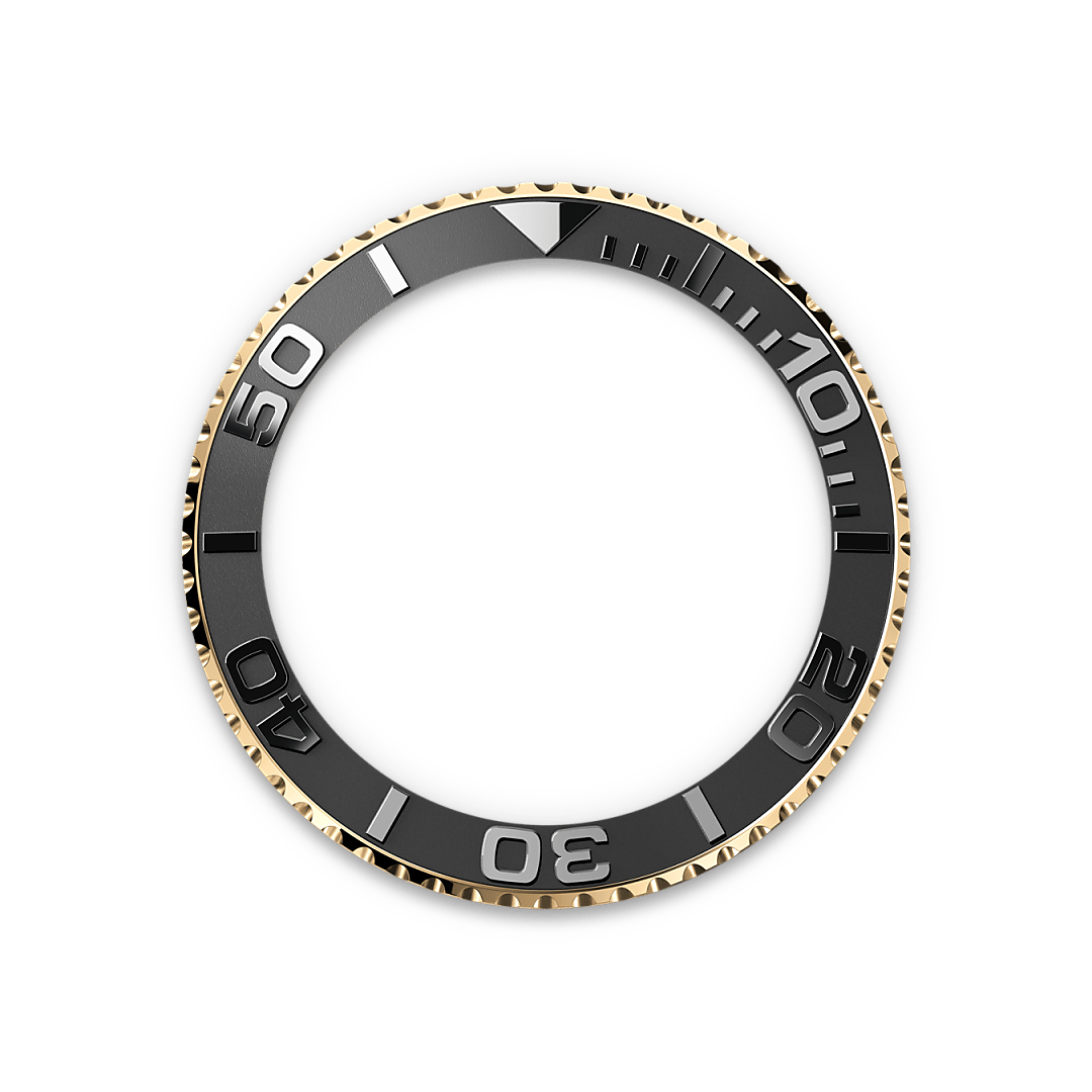 Rolex Yacht-Master 42, 18 Karat Gelbgold, M226658-0001 – Goldschmiede Hofacker – Rolex Lünette