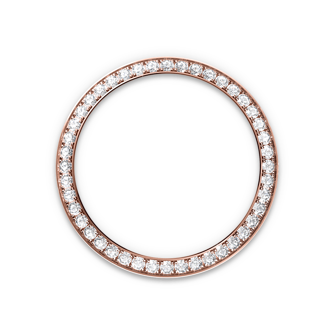 Rolex Lady-Datejust, 18 Karat Everose-Gold, M279135RBR-0001 – Goldschmiede Hofacker – Rolex Lünette