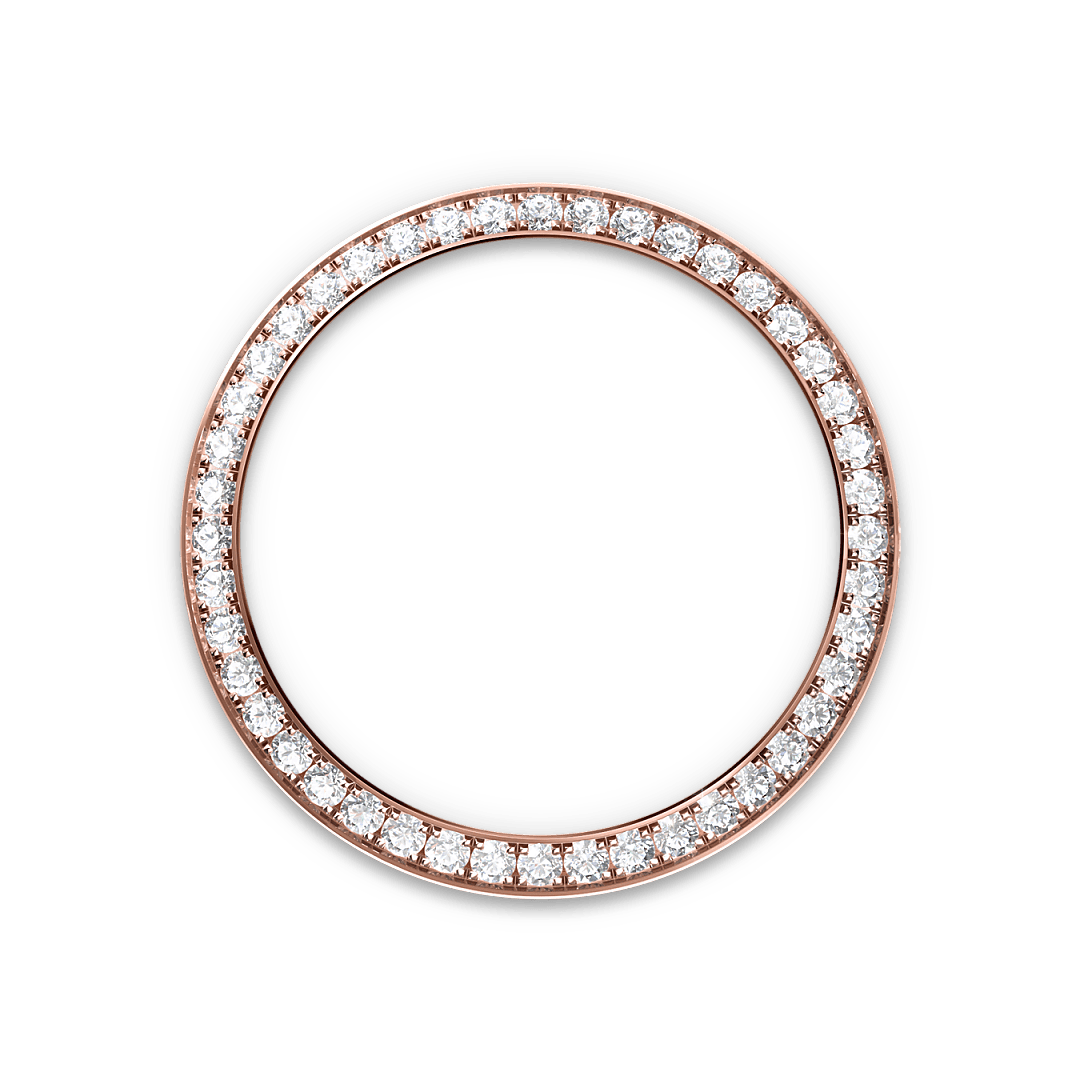 Rolex Lady-Datejust, 18 Karat Everose-Gold, M279135RBR-0018 – Goldschmiede Hofacker – Rolex Lünette