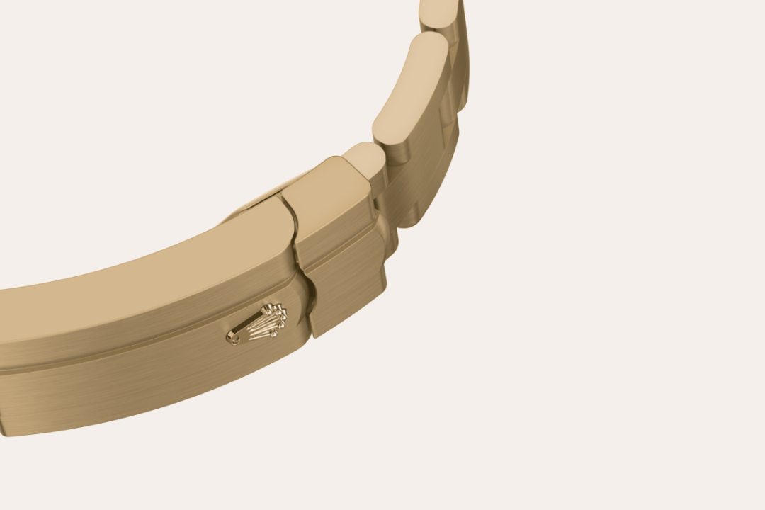 Rolex Oyster Perpetual 28, 18 Karat Gelbgold, M276208-0002 – Goldschmiede Hofacker – Rolex Armband