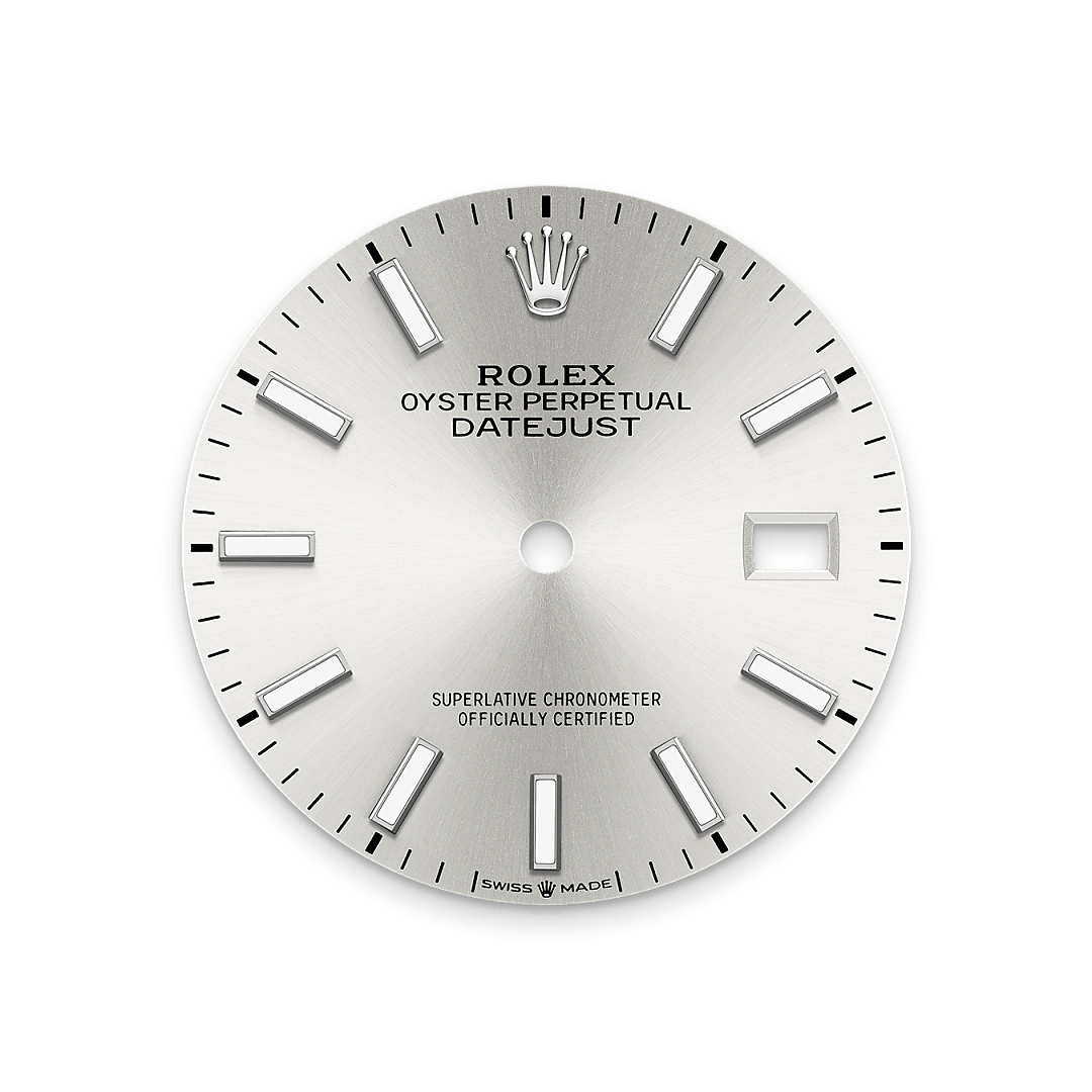 Rolex Datejust 36, Edelstahl Oystersteel, M126200-0002 – Goldschmiede Hofacker – Rolex Zifferblatt