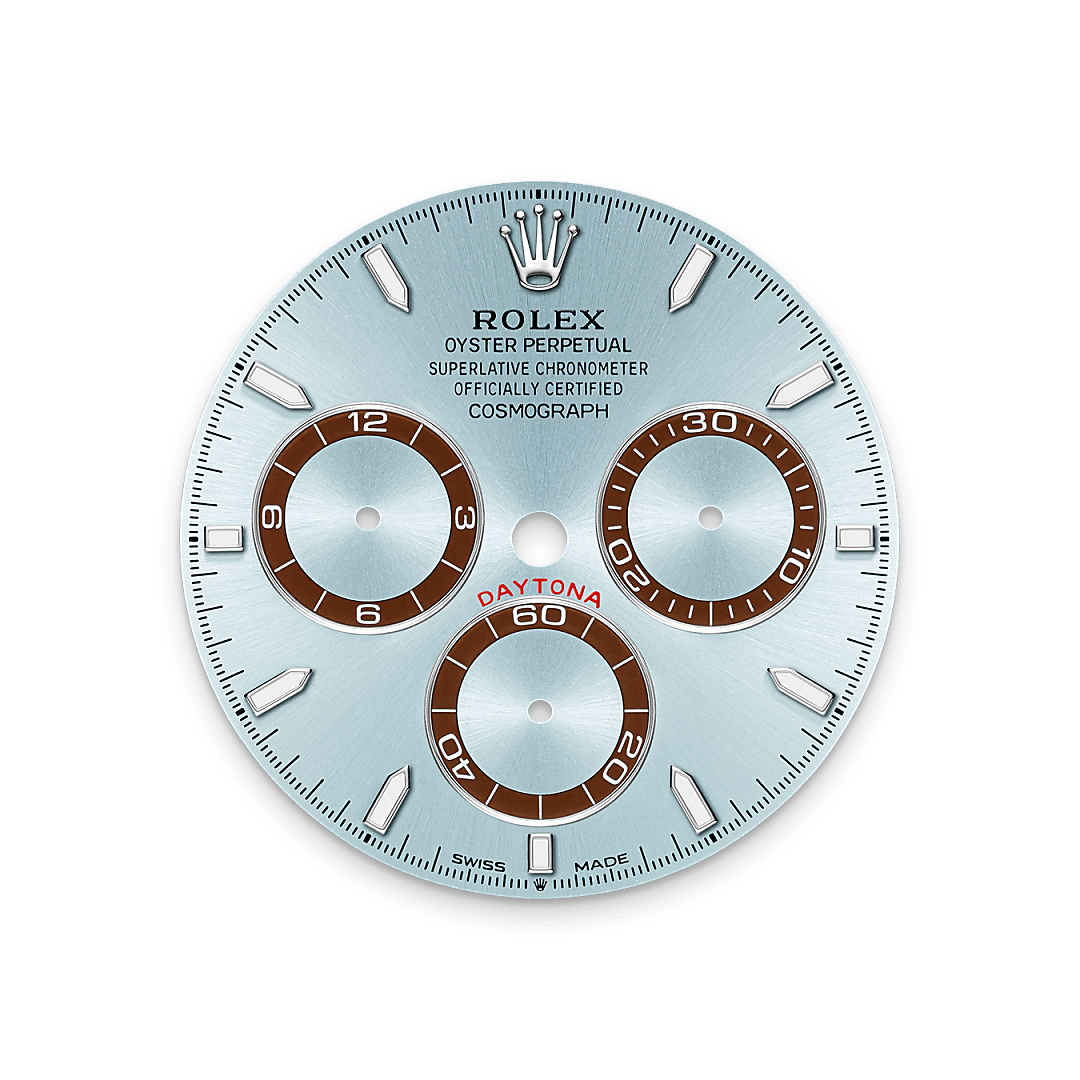 Rolex Cosmograph Daytona, Platin, M126506-0001 – Goldschmiede Hofacker – Rolex Zifferblatt
