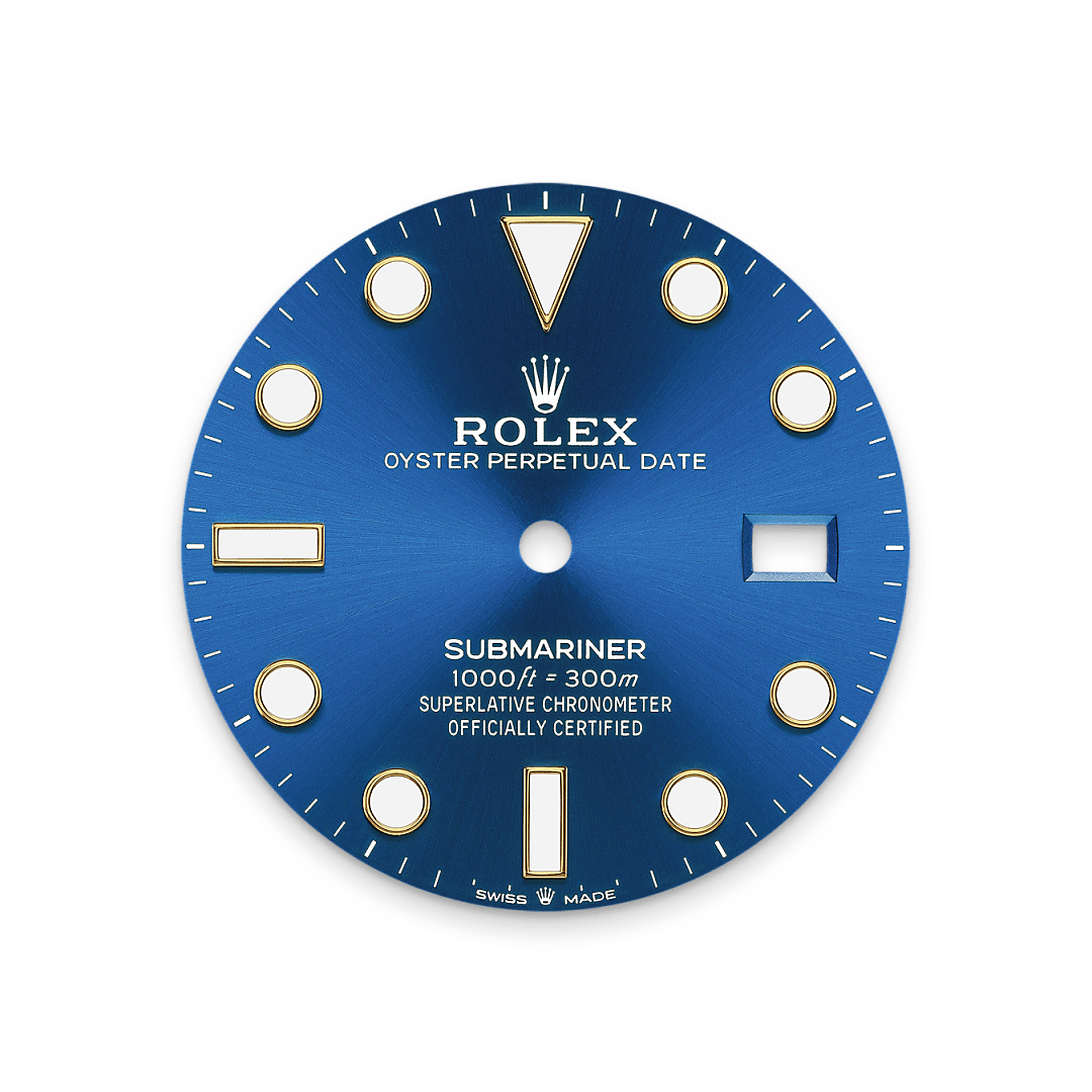 Rolex Submariner Date, Rolesor gelb (Kombination aus Edelstahl Oystersteel und Gelbgold), M126613LB-0002 – Goldschmiede Hofacker – Rolex Zifferblatt