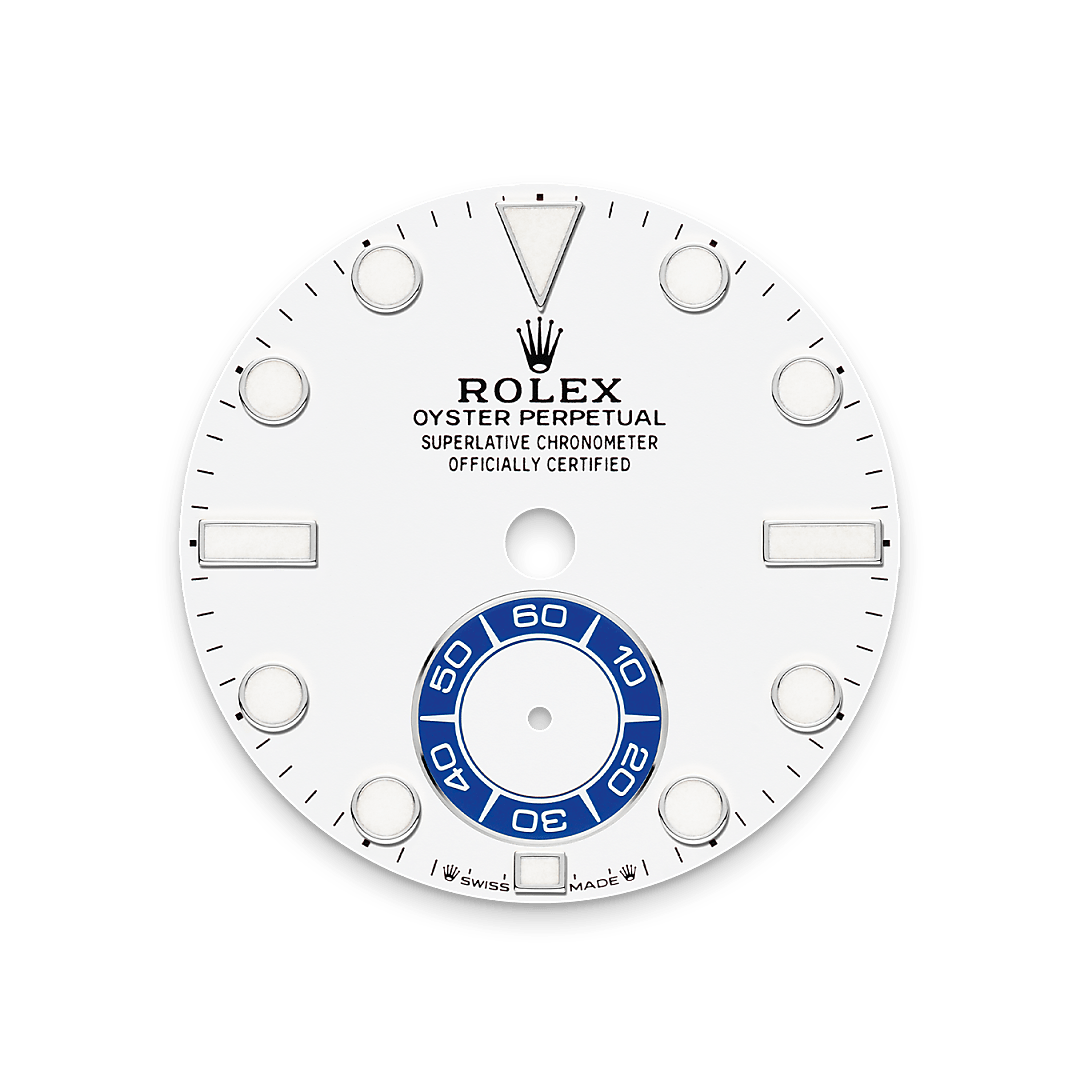 Rolex Yacht-Master II, Edelstahl Oystersteel, M126680-0001 – Goldschmiede Hofacker – Rolex Zifferblatt