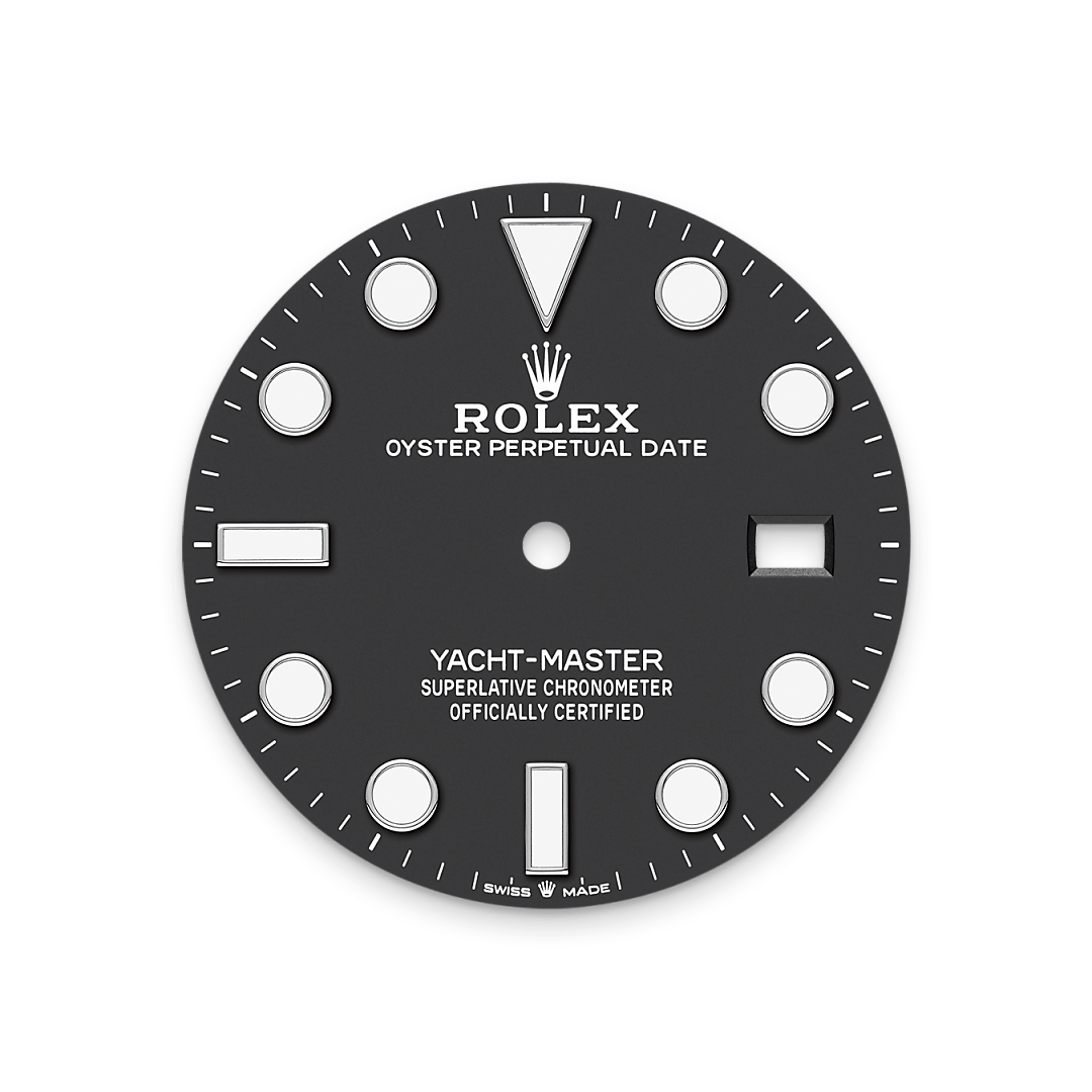 Rolex Yacht-Master 42, Titan RLX, M226627-0001 – Goldschmiede Hofacker – Rolex Zifferblatt