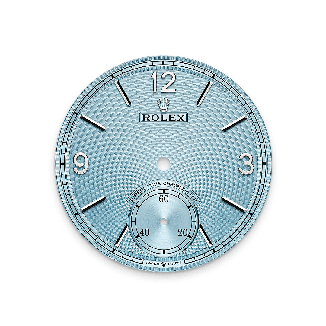 Rolex 1908, Platin, M52506-0003 – Goldschmiede Hofacker – Rolex Zifferblatt