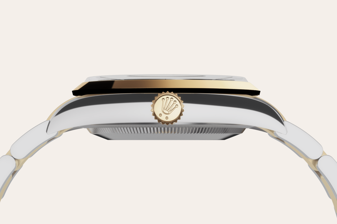 Rolex Explorer 36, Rolesor gelb (Kombination aus Edelstahl Oystersteel und Gelbgold), M124273-0001 – Goldschmiede Hofacker – Detailansicht 14