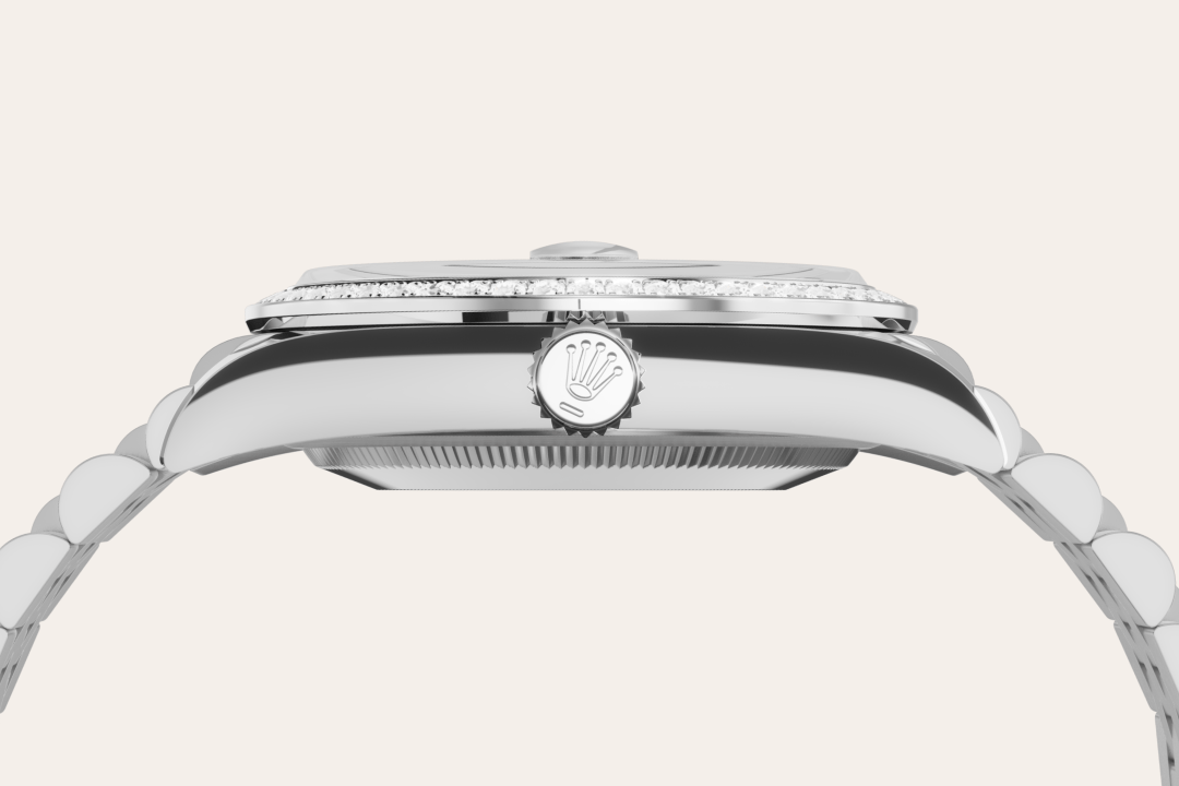 Rolex Datejust 36, Rolesor weiß (Kombination aus Edelstahl Oystersteel und Weißgold), M126284RBR-0059 – Goldschmiede Hofacker – Detailansicht 14