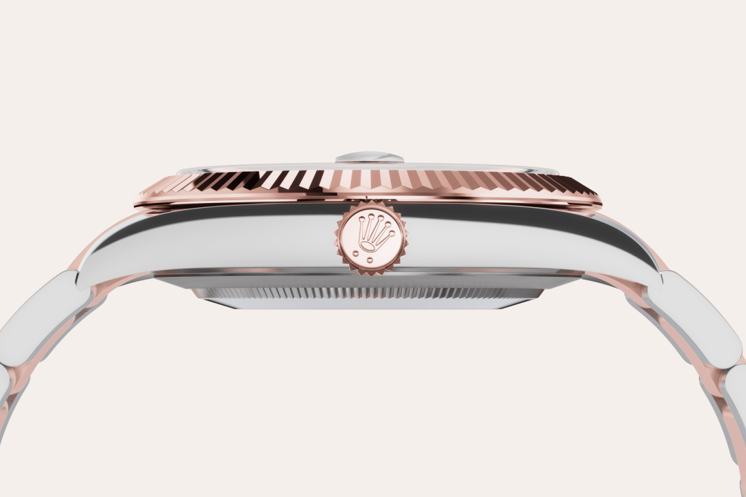 Rolex Datejust 41, Rolesor Everose (Kombination aus Edelstahl Oystersteel und Everose-Gold), M126331-0007 – Goldschmiede Hofacker – Detailansicht 14
