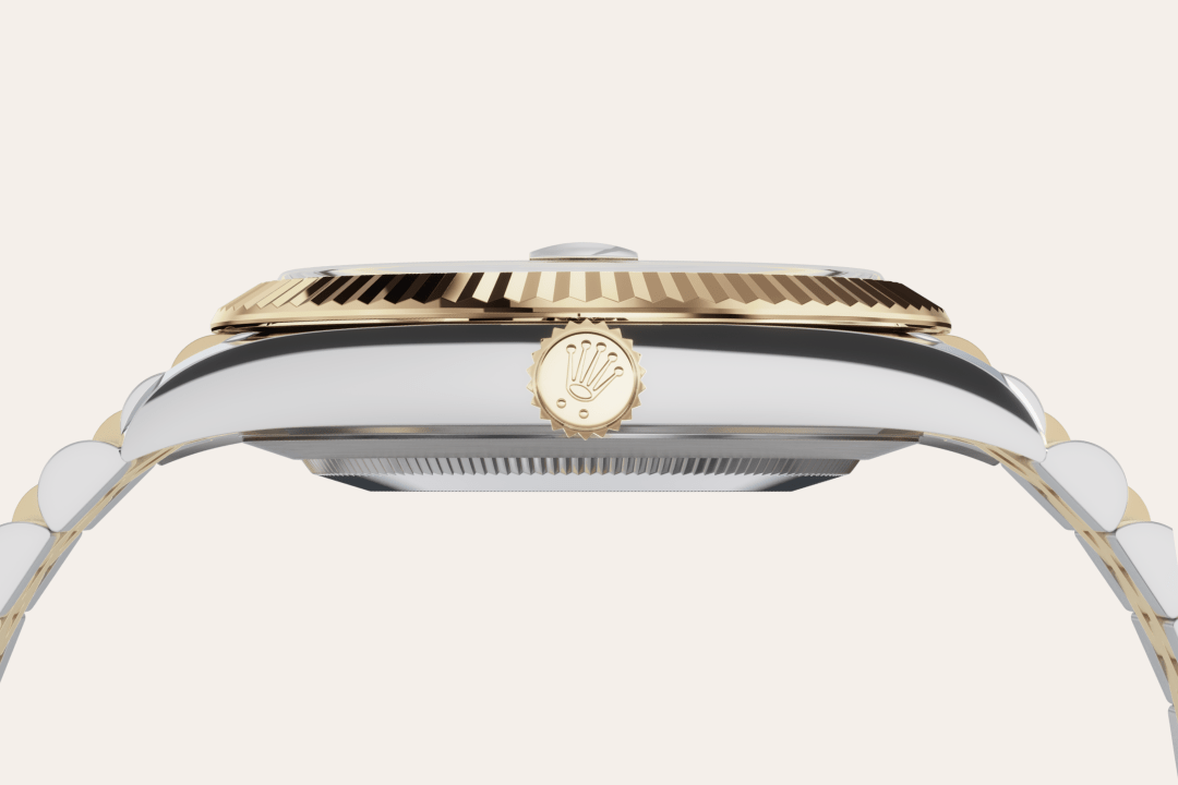 Rolex Datejust 41, Rolesor gelb (Kombination aus Edelstahl Oystersteel und Gelbgold), M126333-0010 – Goldschmiede Hofacker – Detailansicht 14
