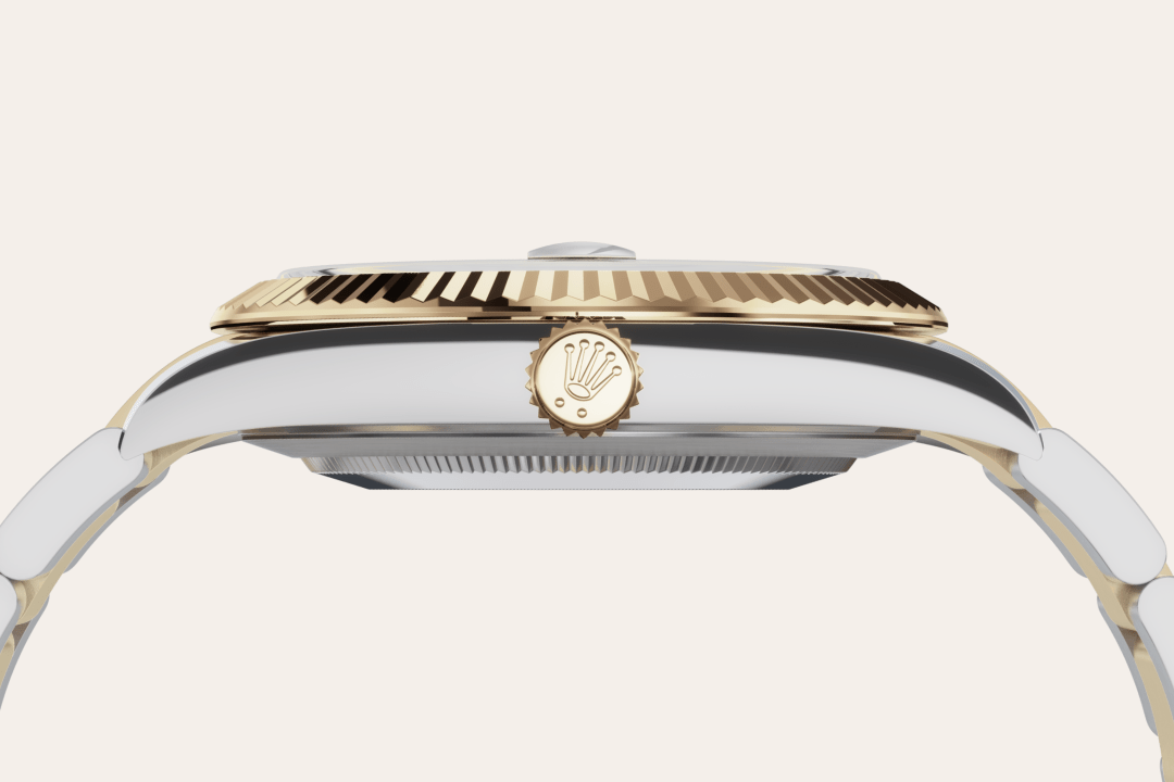 Rolex Datejust 41, Rolesor gelb (Kombination aus Edelstahl Oystersteel und Gelbgold), M126333-0019 – Goldschmiede Hofacker – Detailansicht 14