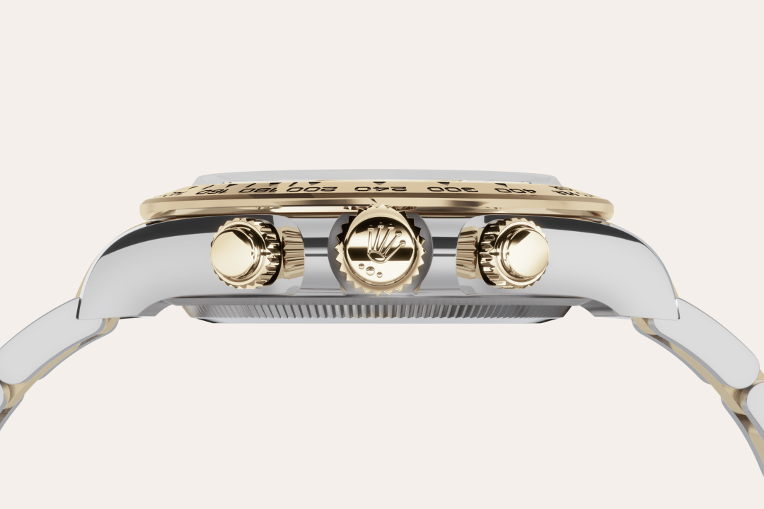Rolex Cosmograph Daytona, Rolesor gelb (Kombination aus Edelstahl Oystersteel und Gelbgold), M126503-0001 – Goldschmiede Hofacker – Detailansicht 14