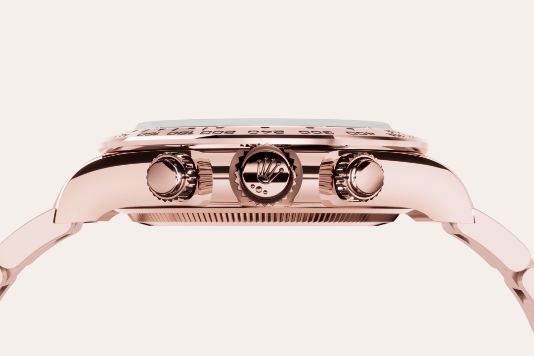 Rolex Cosmograph Daytona, 18 Karat Everose-Gold, M126505-0005 – Goldschmiede Hofacker – Detailansicht 14