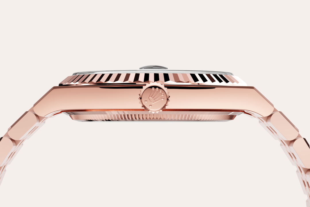 Rolex Land-Dweller 40, 18 Karat Everose-Gold, M127335-0001 – Goldschmiede Hofacker – Detailansicht 14