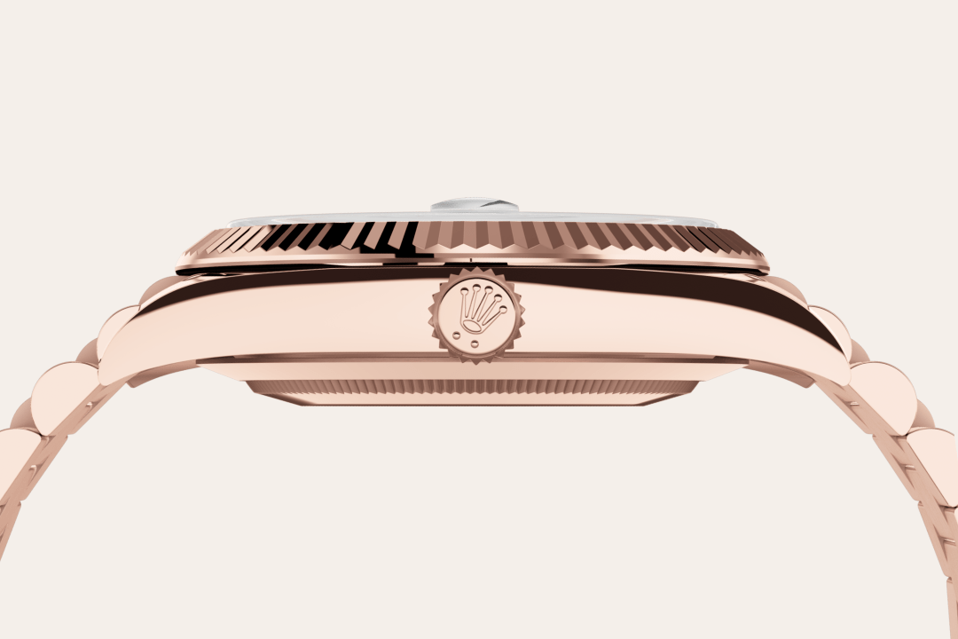 Rolex Day-Date 40, 18 Karat Everose-Gold, M228235-0055 – Goldschmiede Hofacker – Detailansicht 14