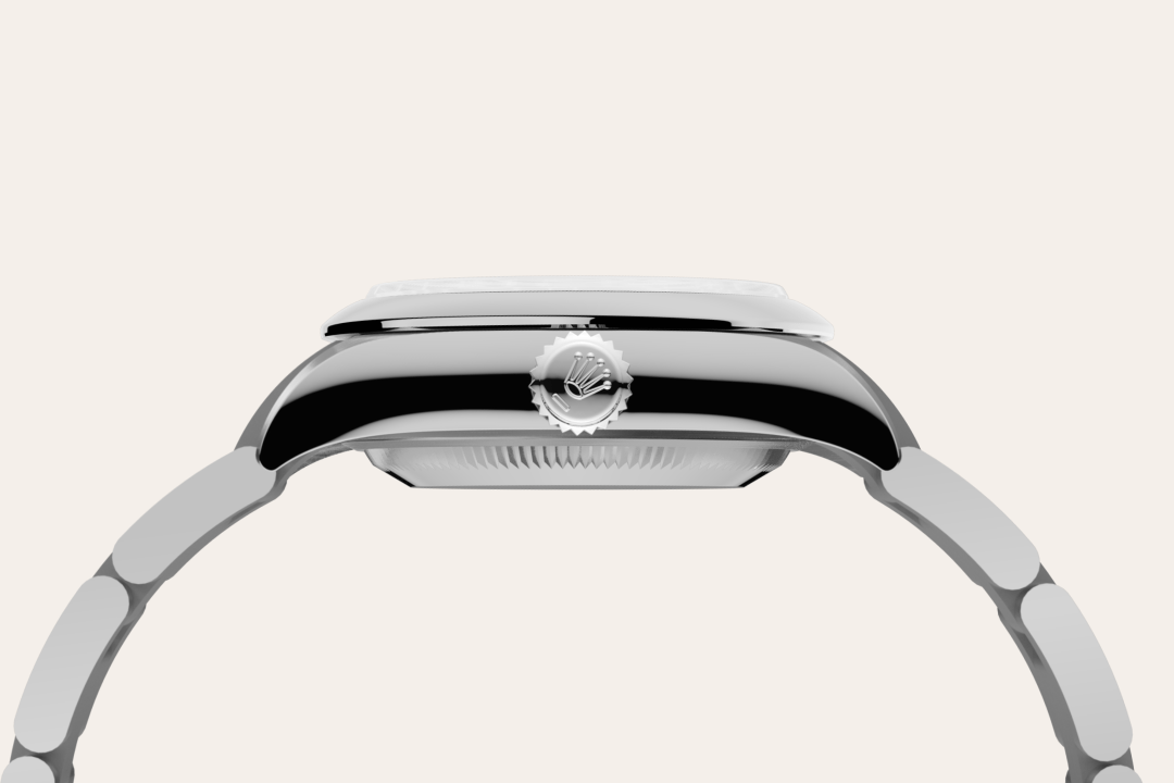 Rolex Oyster Perpetual 28, Edelstahl Oystersteel, M276200-0009 – Goldschmiede Hofacker – Detailansicht 13