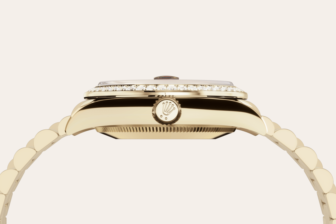 Rolex Datejust 31, 18 Karat Gelbgold, M278288RBR-0041 – Goldschmiede Hofacker – Detailansicht 14