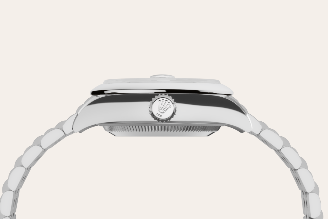Rolex Lady-Datejust, Edelstahl Oystersteel, M279160-0013 – Goldschmiede Hofacker – Detailansicht 13