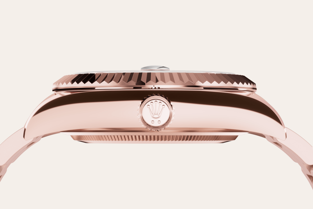 Rolex Sky-Dweller, 18 Karat Everose-Gold, M336935-0004 – Goldschmiede Hofacker – Detailansicht 14