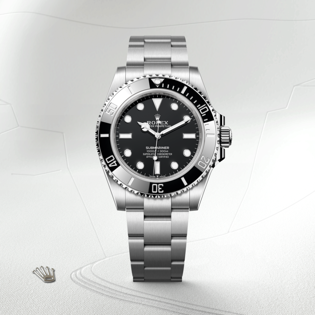 Rolex Submariner, Edelstahl Oystersteel, M124060-0001 – Goldschmiede Hofacker – Detailansicht 8
