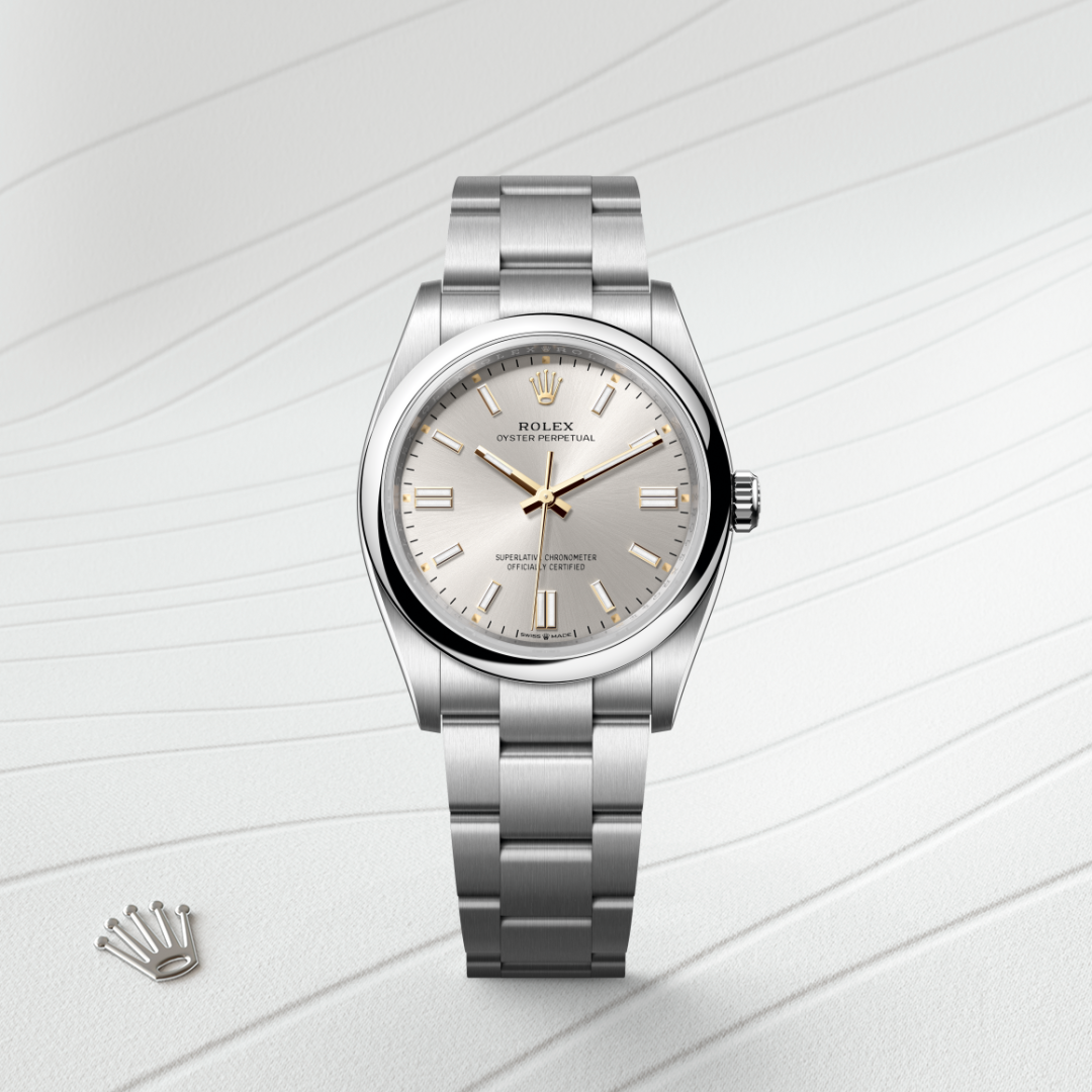Rolex Oyster Perpetual 36, Edelstahl Oystersteel, M126000-0001 – Goldschmiede Hofacker – Detailansicht 8