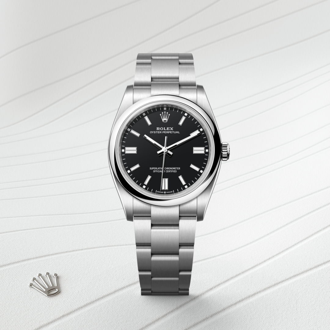 Rolex Oyster Perpetual 36, Edelstahl Oystersteel, M126000-0014 – Goldschmiede Hofacker – Detailansicht 8