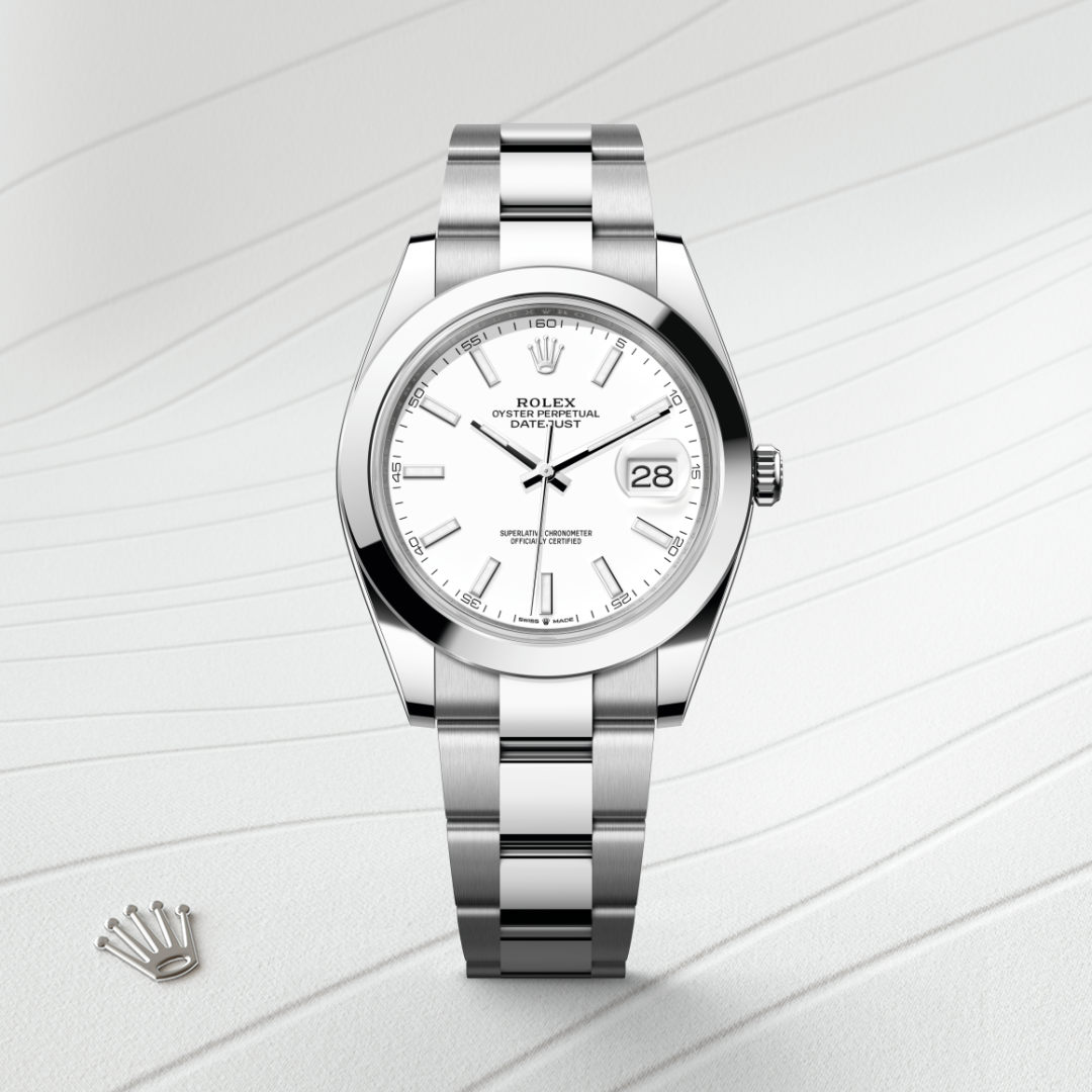 Rolex Datejust 41, Edelstahl Oystersteel, M126300-0005 – Goldschmiede Hofacker – Detailansicht 8