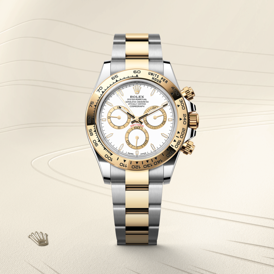 Rolex Cosmograph Daytona, Rolesor gelb (Kombination aus Edelstahl Oystersteel und Gelbgold), M126503-0001 – Goldschmiede Hofacker – Detailansicht 8