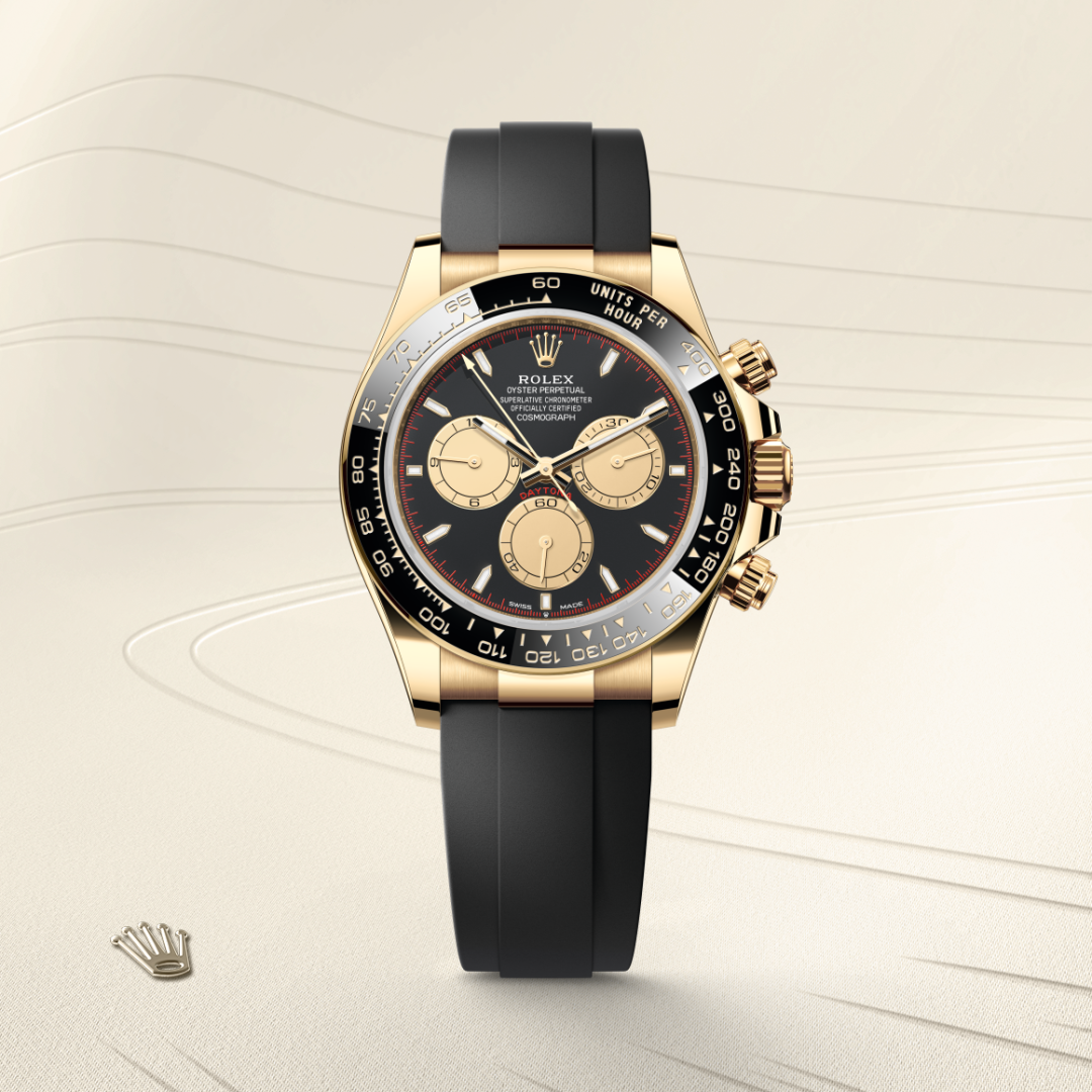 Rolex Cosmograph Daytona, 18 Karat Gelbgold, M126518LN-0004 – Goldschmiede Hofacker – Detailansicht 8