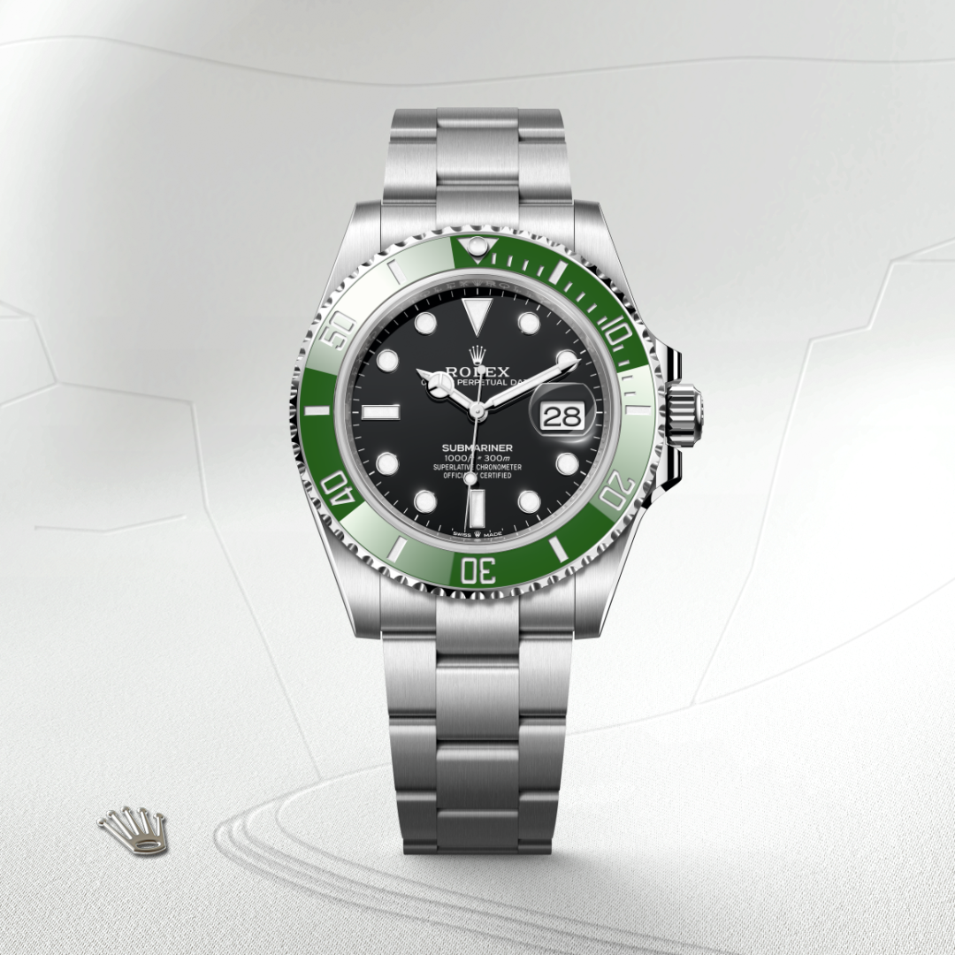 Rolex Submariner Date, Edelstahl Oystersteel, M126610LV-0002 – Goldschmiede Hofacker – Detailansicht 8