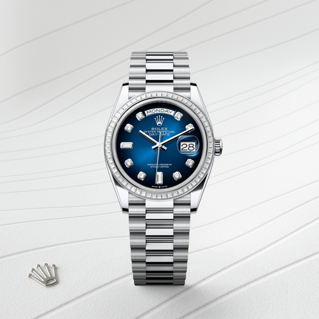 Rolex Day-Date 36, Platin, M128396TBR-0008 – Goldschmiede Hofacker – Detailansicht 8