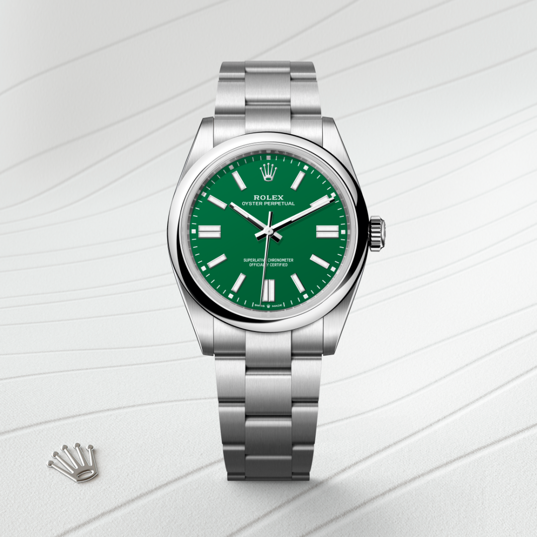 Rolex Oyster Perpetual 41, Edelstahl Oystersteel, M134300-0004 – Goldschmiede Hofacker – Detailansicht 8