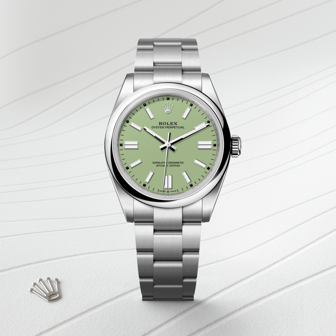 Rolex Oyster Perpetual 41, Edelstahl Oystersteel, M134300-0006 – Goldschmiede Hofacker – Detailansicht 8