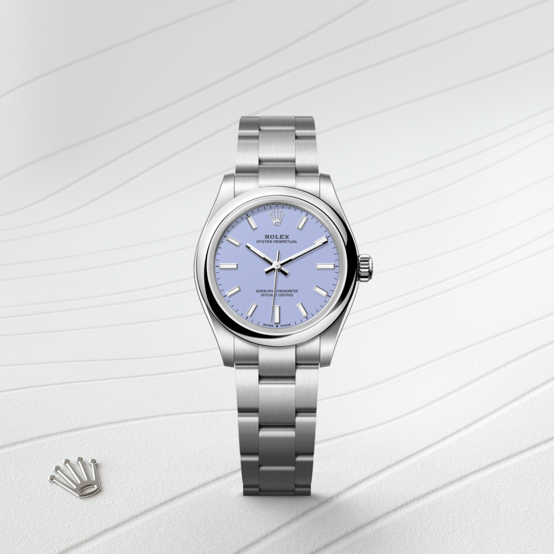 Rolex Oyster Perpetual 31, Edelstahl Oystersteel, M277200-0014 – Goldschmiede Hofacker – Detailansicht 8