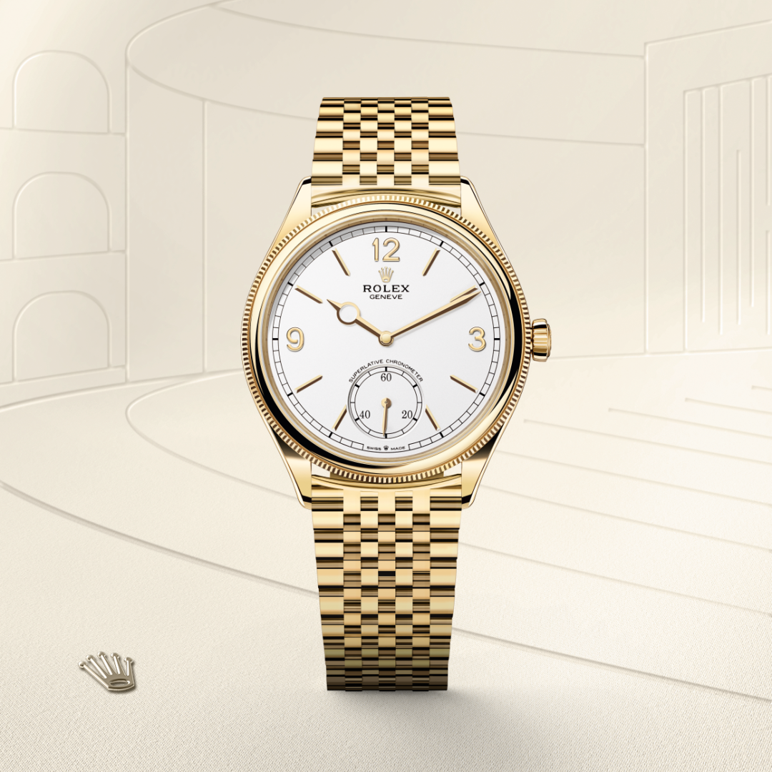 Rolex 1908, 18 Karat Gelbgold, M52508-0008 – Goldschmiede Hofacker – Detailansicht 8