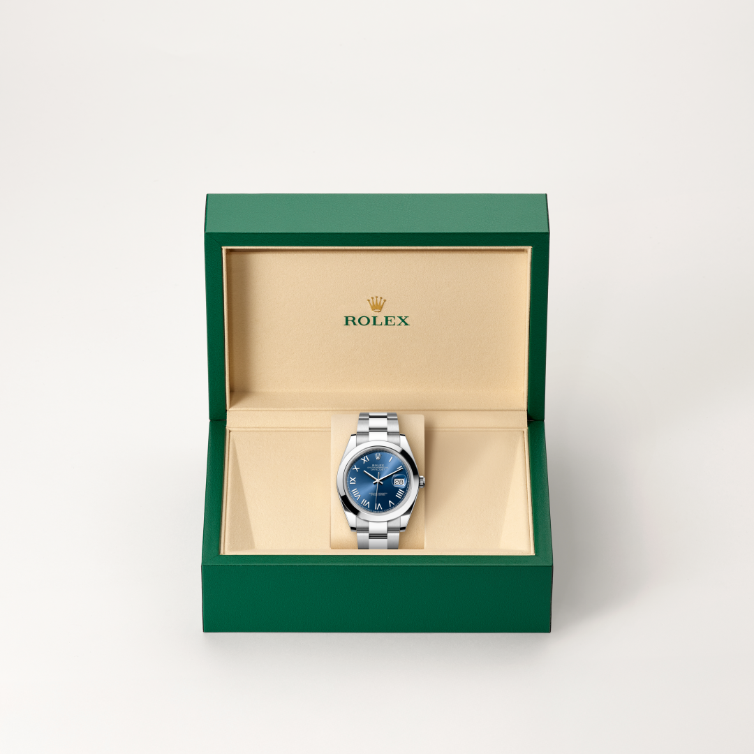Rolex Datejust 41, Edelstahl Oystersteel, M126300-0029 – Goldschmiede Hofacker – Detailansicht 9