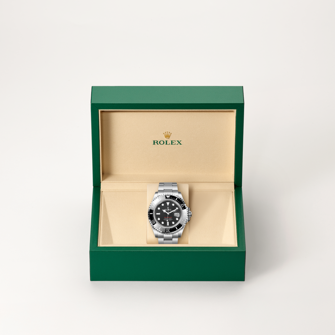 Rolex Sea-Dweller, Edelstahl Oystersteel, M126600-0002 – Goldschmiede Hofacker – Detailansicht 9