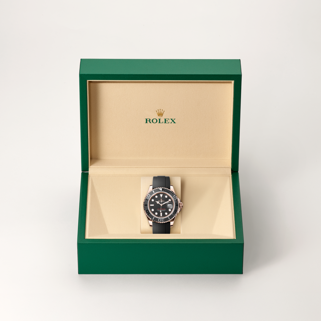 Rolex Yacht-Master 40, 18 Karat Everose-Gold, M126655-0002 – Goldschmiede Hofacker – Detailansicht 9