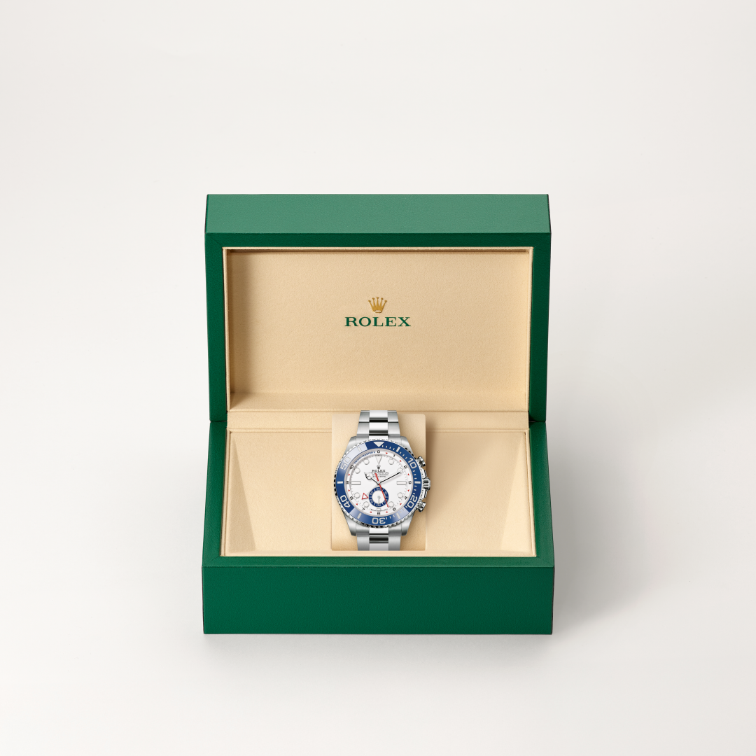 Rolex Yacht-Master II, Edelstahl Oystersteel, M126680-0001 – Goldschmiede Hofacker – Detailansicht 9