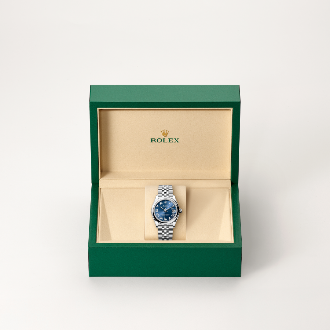 Rolex Datejust 31, Edelstahl Oystersteel, M278240-0018 – Goldschmiede Hofacker – Detailansicht 9