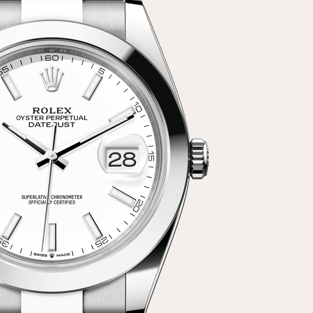 Rolex Datejust 41, Edelstahl Oystersteel, M126300-0005 – Goldschmiede Hofacker – Detailansicht 10