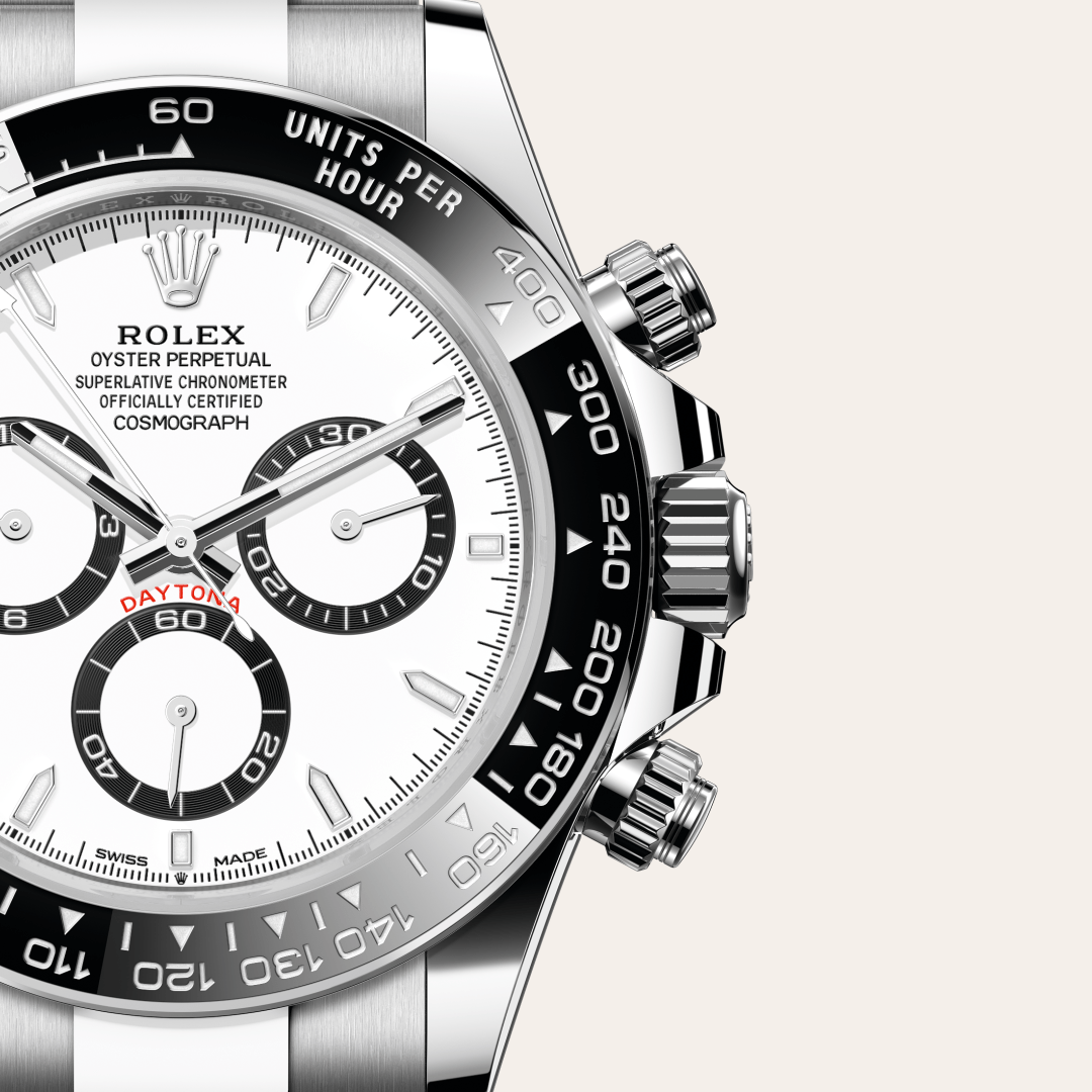 Rolex Cosmograph Daytona, Edelstahl Oystersteel, M126500LN-0001 – Goldschmiede Hofacker – Detailansicht 10